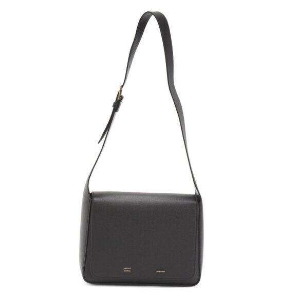 MANSUR GAVRIEL Black Made In Italy Leather Box Shoulder Bag - Picture 1 of 2